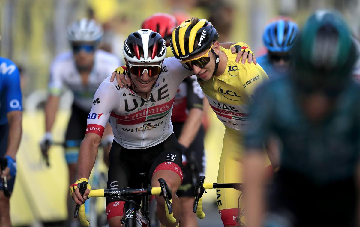 Jan Polanc | Jan Polanc je bil ključni pomočnik Tadeju Pogačarju pri pohodu do velike zmage na dirki Tour de France. | Foto Getty Images