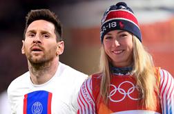 Time: Messi in Shiffrinova najbolj vplivna športnika