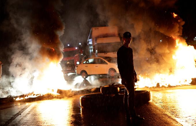 Blokada cest v Braziliji | Foto: Reuters
