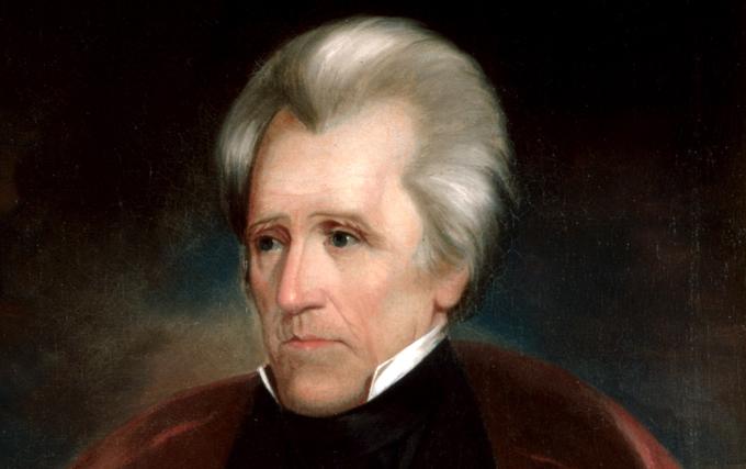 Častnik in vojni veteran bitk z Britanci Andrew Jackson je bil sedmi ameriški predsednik po vrsti (1829–1837). Jackson, ki je ustanovil demokratsko stranko, je bil zelo hitre jeze in napadalnega značaja. Sodeloval je v številnih strelskih dvobojih, v enem izmed njih je leta 1806 hladnokrvno ubil človeka, ki je žalil njegovo ženo. Leta 1835 je bil tudi tarča neuspešnega atentata – to je bil prvi poskus atentata na ameriškega predsednika. | Foto: commons.wikimedia.org