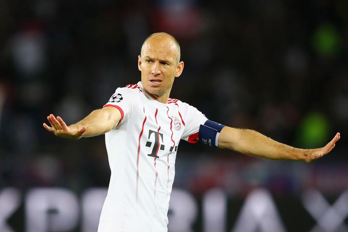 Arjen Robben je v tej sezoni že pokazal, da lahko še vedno igra na najvišji ravni. Po tekmi je čutil, da se mu je zgodilo krivica. | Foto: Getty Images