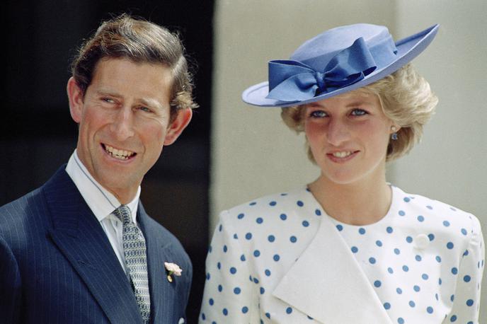 kralj Karel III., princesa Diana | Med dražbenimi predmeti avkcijske hiše Julien's je tudi obleka pokojne princese Diane. | Foto Guliverimage