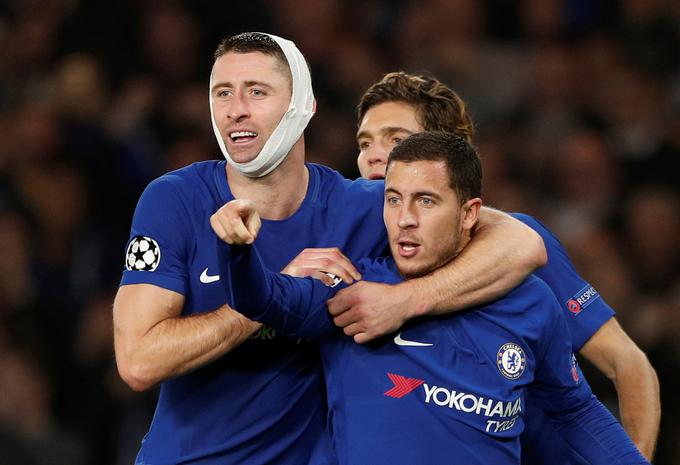 Eden Hazard je preprečil poraz Chelseaja. | Foto: Reuters