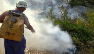 V Dalmaciji izbruhnilo več manjših požarov