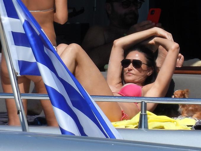 Demi Moore v Grčiji | Foto: Profimedia