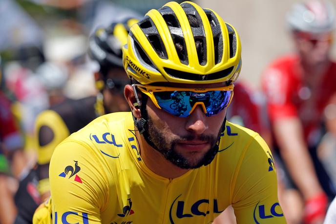 Fernando Gaviria | Fernando Gaviria je v zadnjem tednu dobil kar tri etape, a ni mogel ogroziti skupnega vodstva Belgijca. | Foto Reuters