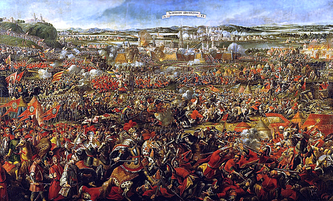 Poljski kralj Jan Sobieski III. je leta 1683 pred Dunajem premagal turško vojsko. | Foto: commons.wikimedia.org