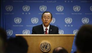 Ban Ki Moon proti vojaški akciji v Siriji