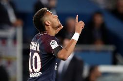 Neymar odlično začel tudi v Parizu, Marseillu spodletelo