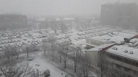 Fužine sneg Ljubljana