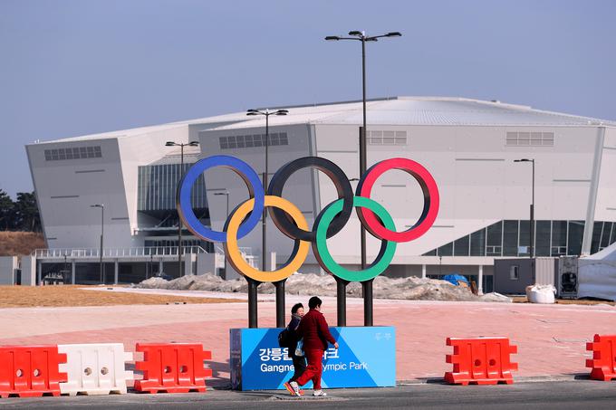 Prizorišče hokejskega turnirja na olimpijskih igrah v Pjongčangu. | Foto: Guliverimage/Getty Images