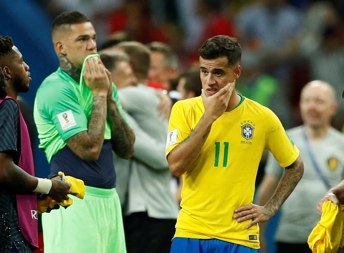 Philippe Coutinho je za Brazilijo odigral 68 tekem in dosegel 21 zadetkov. | Foto: Reuters