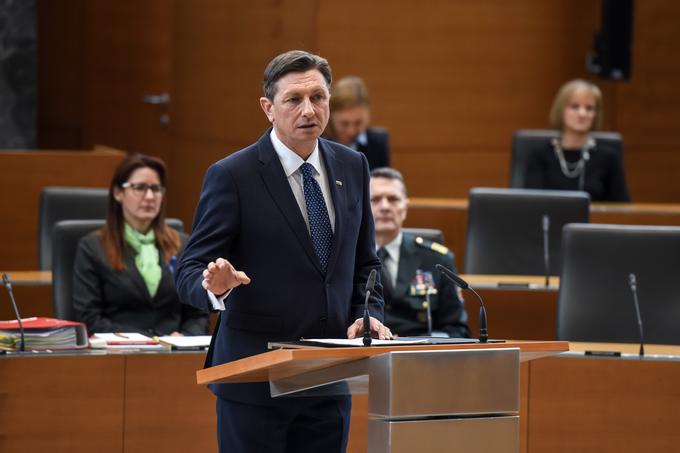 Borut Pahor se bo dobil z vodji poslanskih skupin. | Foto: STA ,