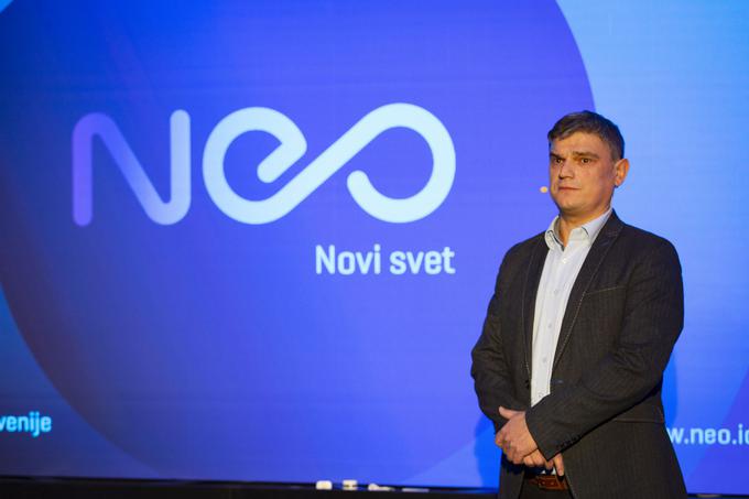 Vodja projekta NEO in direktor Hiše produktov Telekoma Slovenije Bine Lebeničnik  | Foto: Bojan Puhek