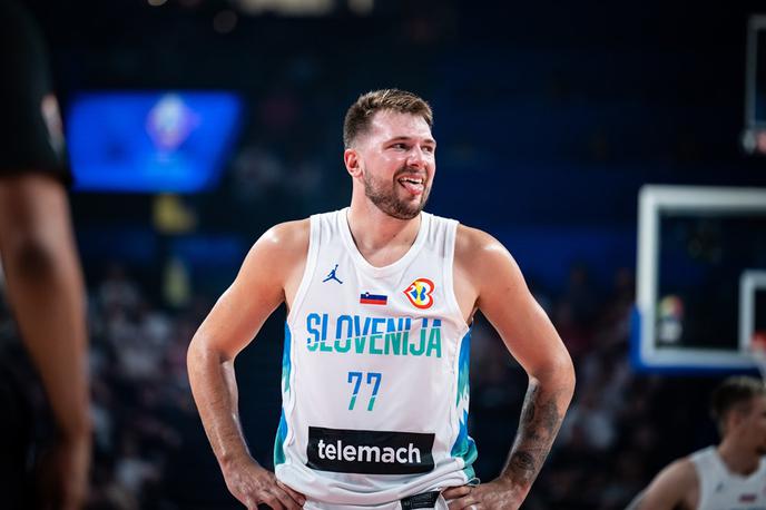 slovenska košarkarska reprezentanca Slovenija : Zelenortski otoki SP 2023 Luka Dončić | Foto FIBA