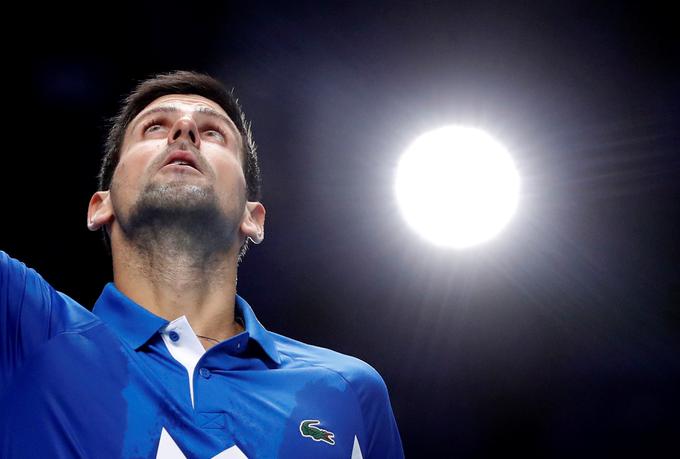 Novak Đoković je s turnirskimi nagradami v karieri zaslužil 121 milijonov evrov. | Foto: Reuters