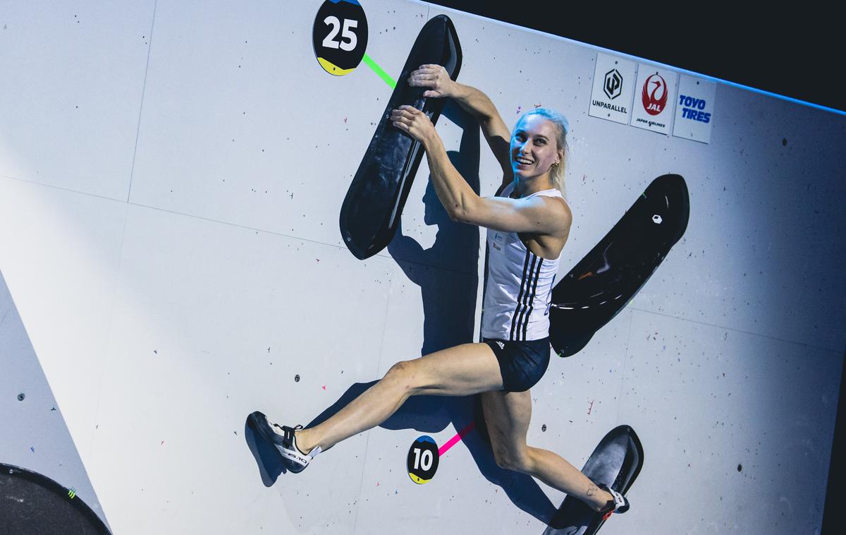 Janja Garnbret Bern 2023 | Janja Garnbret je dobila prvo letošnjo tekmo v športnem plezanju. | Foto Grega Valančič