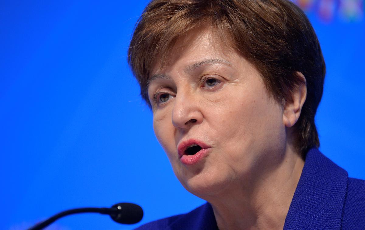 Kristalina Georgieva | Kristalina Georgieva je poudarila tri stebre političnih prioritet za prihodnje obdobje. Na prvem mestu je utrjevanje finančne in gospodarske stabilnosti, kjer je trenutno prva naloga boj proti inflaciji. | Foto Reuters