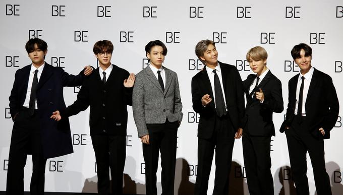 BTS, korejska fantovska zasedba, ki je obnorela svet. | Foto: Reuters
