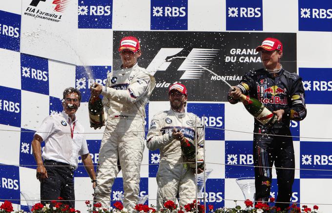 Poljak Robert Kubica je dobil dirko formule ena v Kanadi. | Foto: Reuters