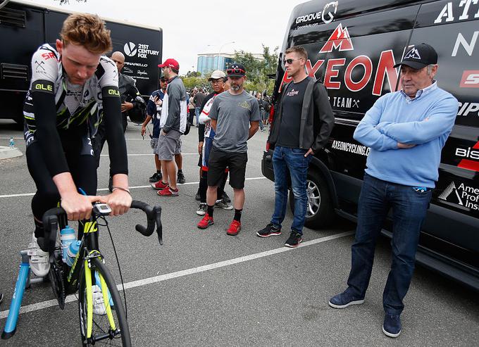 Kalil se je tudi v ekipi Axeon, kjer je bil njegov trener in mentor Axel Merckx, sin legendarnega kolesarja Eddyja Merckxa. | Foto: Getty Images