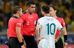 Messi po novem razočaranju napadel sodnike in razveselil rojake