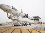SpaceX falcon9 Crew Dragon vesolje
