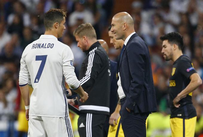 Ko sta pri belih baletnikih "kraljevala" Cristiano Ronaldo in Zinedine Zidane, je madridski velikan dosegal bistveno več zadetkov. | Foto: Reuters