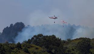 Zaradi požara na Gran Canarii evakuirali več tisoč ljudi