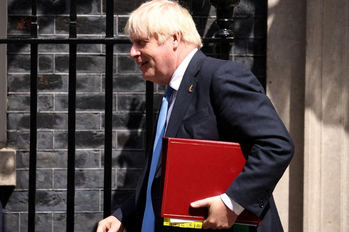 Boris Johnson | Boris Johnson je v parlamentu in drugod večkrat zanikal, da bi on ali njegovo osebje kršili protikoronske ukrepe, a preiskava je pokazala drugače. | Foto Reuters