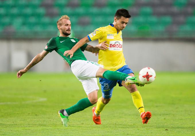 Filip Dangubić je v jesenskem delu dosegel šest zadetkov in se s Celjani prebil v polfinale pokala Slovenije. | Foto: Vid Ponikvar