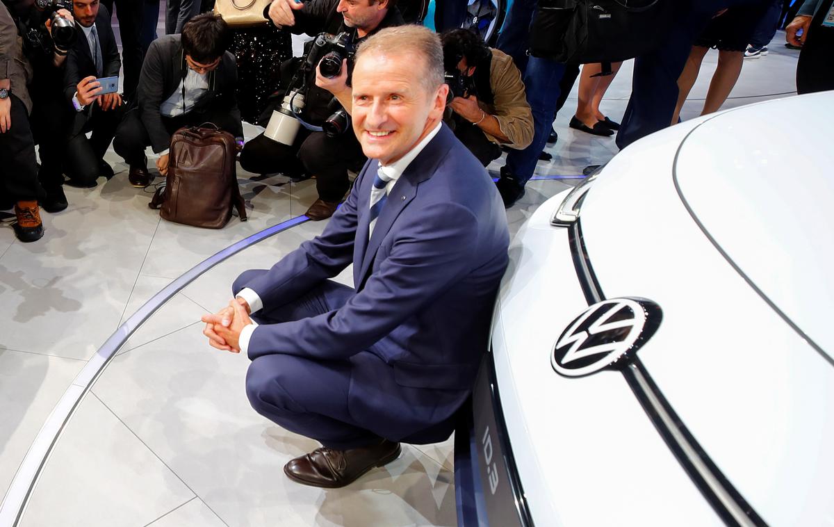 Herbert Diess | Herbert Diess se s 1. septembrom poslavlja s položaja predsednika koncerna Volkswagen. | Foto Reuters