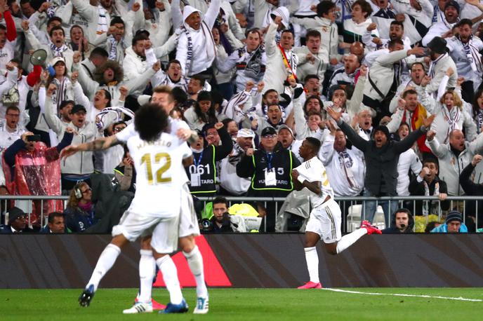 Real Madrid | Madridčani so se veselili zmage na 180. el clasicu, z njo pa so se povzpeli tudi na vrh španske lige. | Foto Reuters