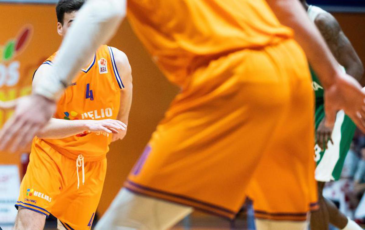 Helios Suns Krka | Domžalčani imajo po dobri polovici rednega dela lige Aba 2 štiri zmage in tri poraze. | Foto Grega Valančič/Sportida