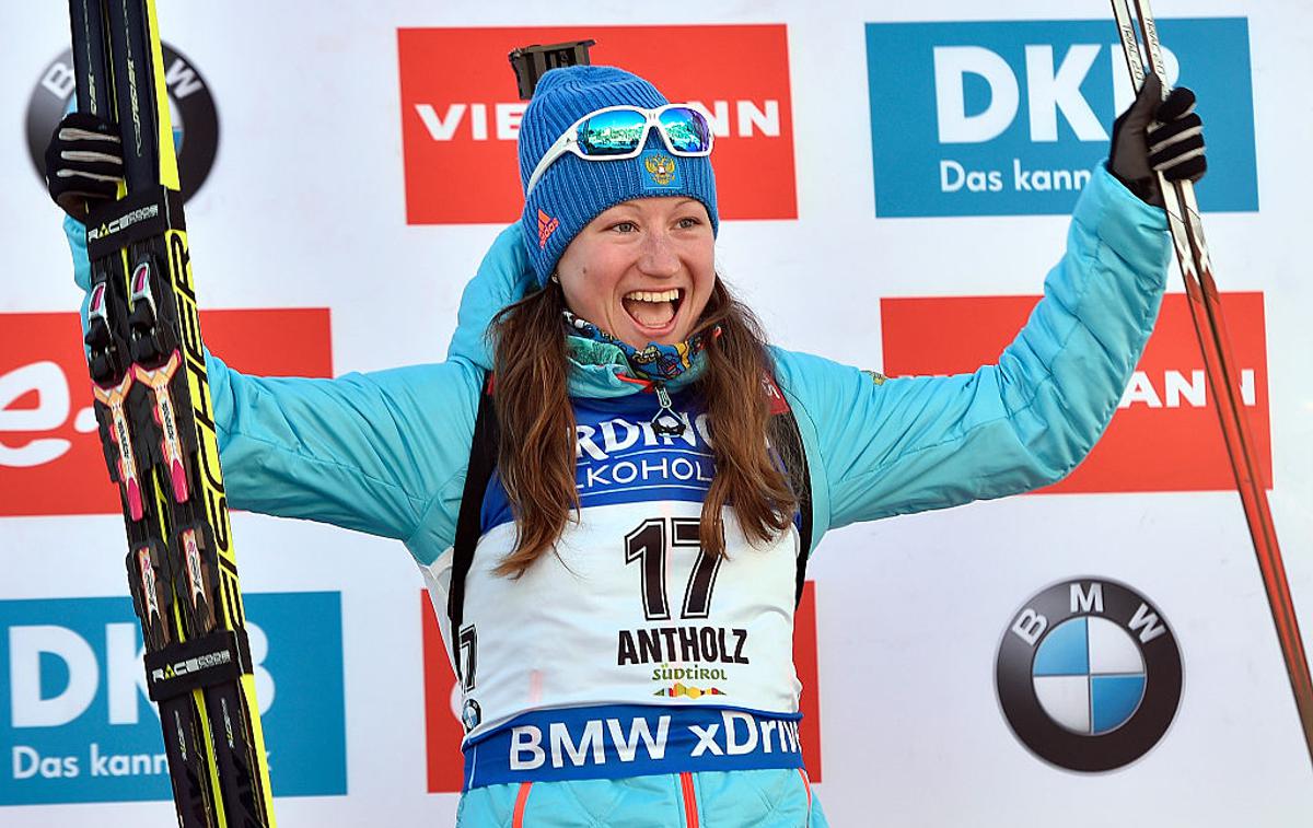 Olga Podčufarova | Rusinja Olga Podčufarova bo okrepila slovensko biatlonsko vrsto. | Foto Getty Images