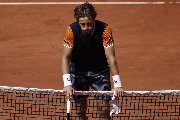 Casper Ruud OP Francije | Casper Ruud se je v osmini finala Rolanda Garrosa pošteno namučil z Nicolasom Jarryjem. | Foto Reuters
