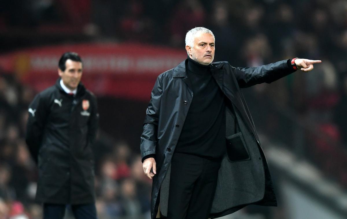 Jose Mourinho | Joseju Mourinhu na Old Traffordu spet ni uspelo zmagati. | Foto Getty Images