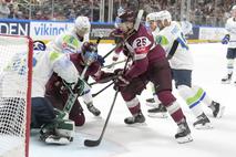 SP v hokeju 2023, slovenska hokejska reprezentanca : Latvija