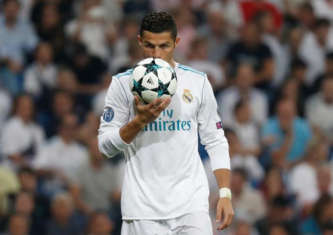 Cristiano Ronaldo je dvakrat zadel v polno. Prvi gol je dosegel iz igre, drugega pa z bele točke. | Foto: Reuters