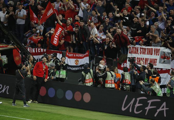 Navijači Uniteda si želijo, da bi Šved ostal na Old Traffordu. | Foto: Reuters