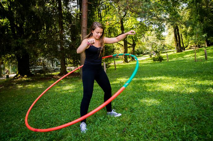 Eva Cajnko, hula hoop | Foto Žiga Zupan/Sportida