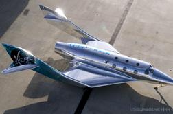 Richard Branson predstavil novo generacijo vesoljske ladje za turiste #video