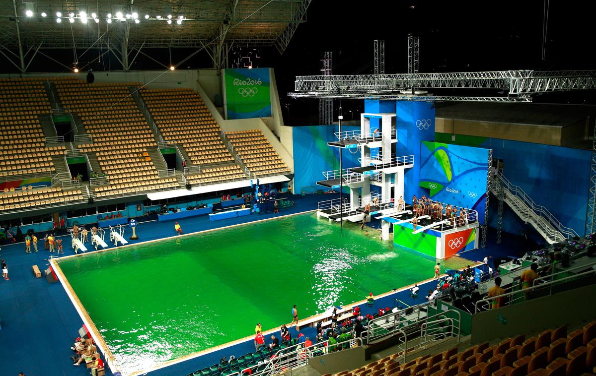 Rio bazen zelena voda | Foto Getty Images