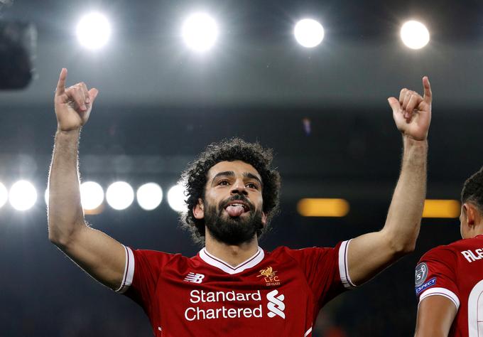 Mohamed Salah je hitro postal ljubljenec navijačev Liverpoola. | Foto: Reuters