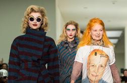 Vivienne Westwood: ženstven, pankerski slog in porisani obrazi