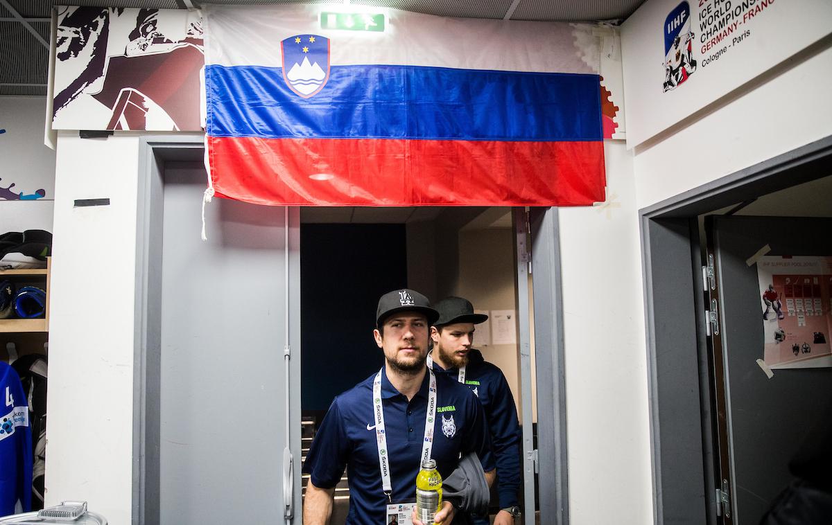 IIHF SP 2017 Slovenija risi slačilnica Mitja Robar | Foto Vid Ponikvar