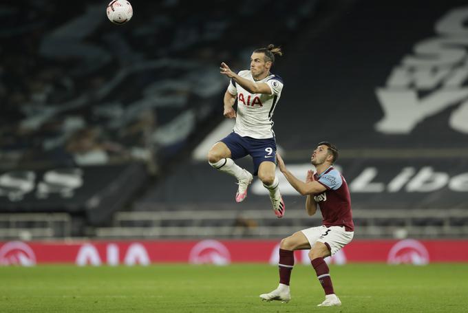 Gareth Bale je spet zaigral za Tottenham. V igro je vstopil v 72. minuti tekme. | Foto: Reuters