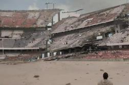 Šokanten prizor: Camp Nou v ruševinah