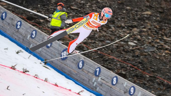 Stefan Kraft je v Vikersundu leta 2017 poletel 253,5 metra in postavil svetovni rekord. V naslednji sezoni bo norveška letalnica gostila svetovno prvenstvo v poletih. | Foto: Sportida