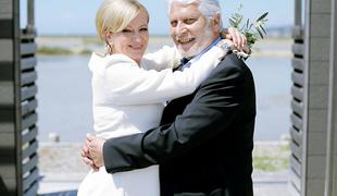 Ksenija Benedetti in Boris Cavazza sta se poročila